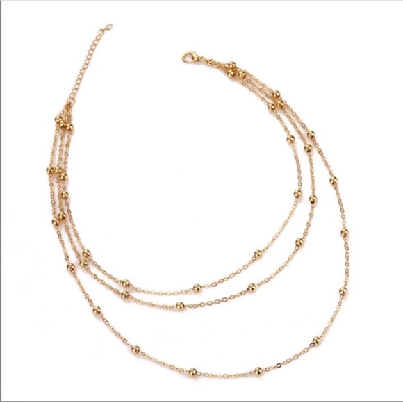 Gold necklace - Picture 2 of 2